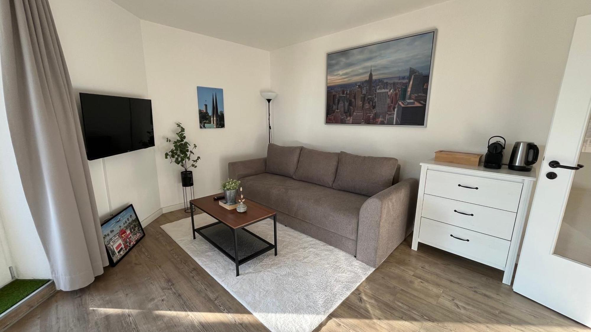 Home By Doni I Apartment An Der Kunsthalle I Parkplatz & Balkon Bielefeld Exteriör bild